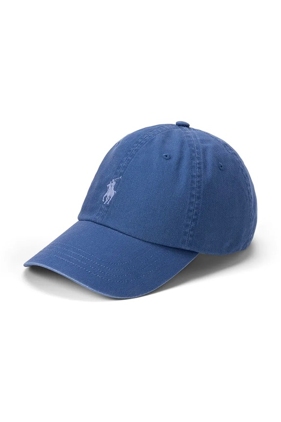 Polo Ralph Lauren kšiltovka bavlněná pánská hladký modrá 710667709