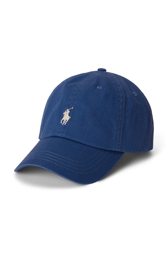 Polo Ralph Lauren kapa sa šiltom za muškarce pamučna plava 710667709