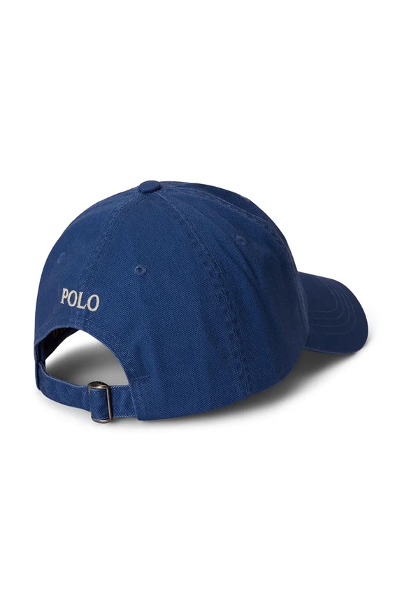 Polo Ralph Lauren kapa sa šiltom za muškarce pamučna 710667709 plava SS26