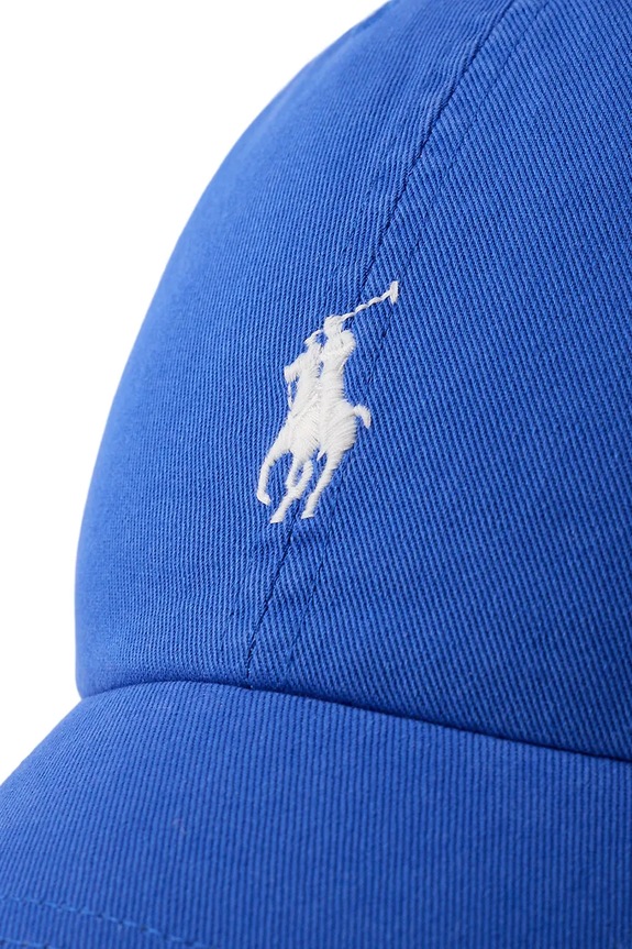 Dodatki Polo Ralph Lauren kapa s šiltom moška bombažna 710667709 modra