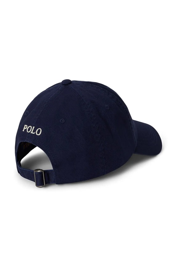 Polo Ralph Lauren czapka z daszkiem męska bawełniana 710667709 granatowy SS26