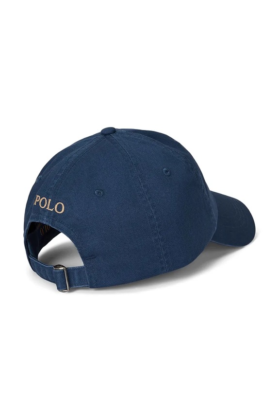Polo Ralph Lauren berretto da uomo in cotone 710667709 blu navy SS26