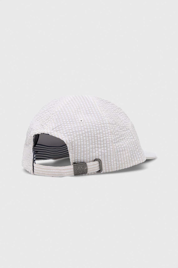 Tommy Hilfiger czapka z daszkiem AM0AM10869.PPYX biały SS23