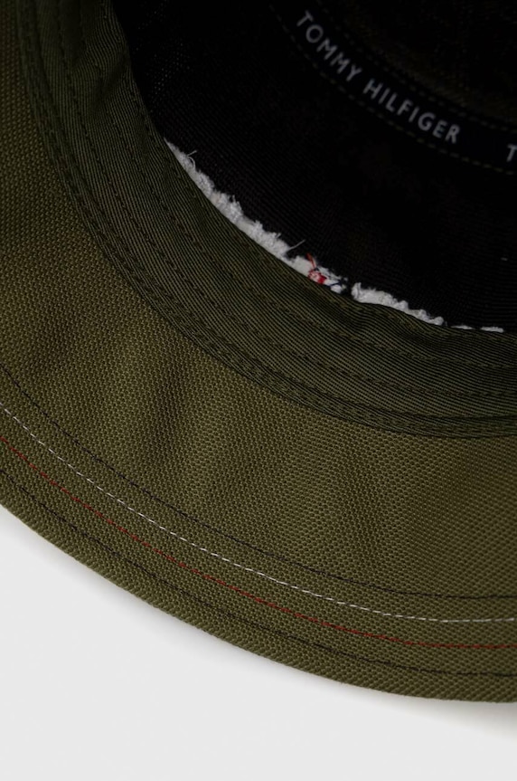 Tommy Hilfiger kapelusz zielony AM0AM10863.PPYX