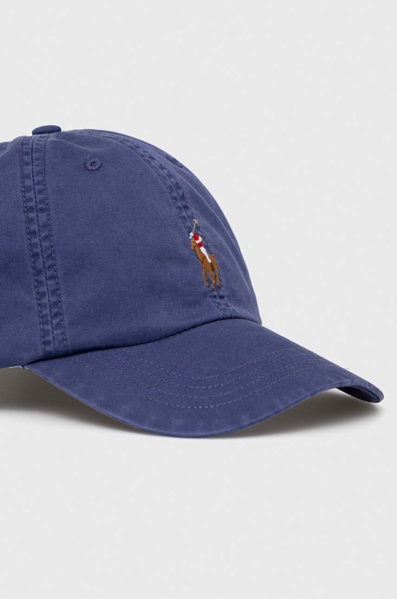 Polo Ralph Lauren czapka z daszkiem 710834737 niebieski SS25