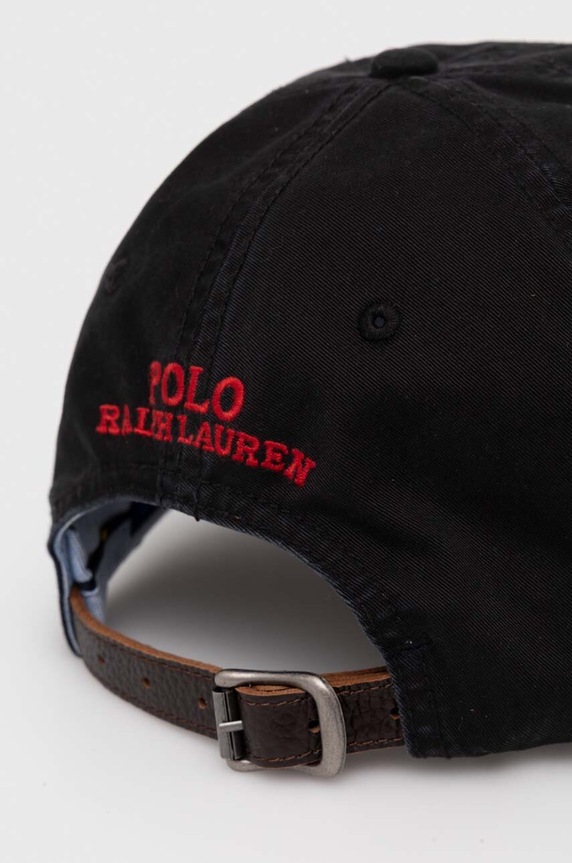 Dodaci Kapa sa šiltom Polo Ralph Lauren 710834737 crna