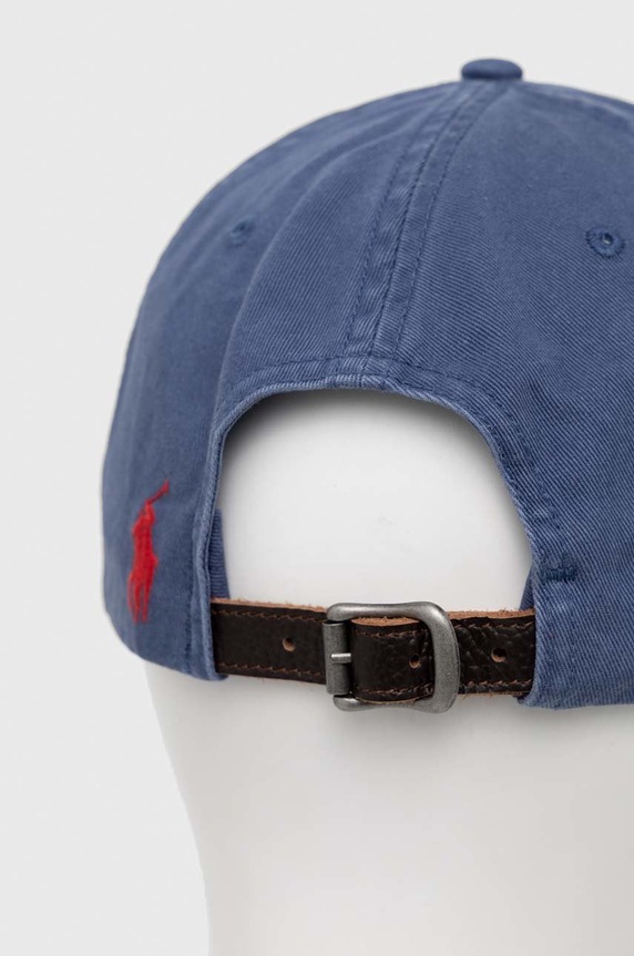 Accesorii Polo Ralph Lauren șapcă de baseball din bumbac 710870465 albastru