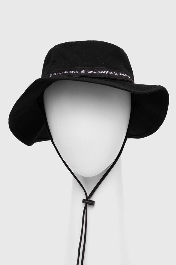 Βαμβακερό καπέλο Billabong ABYHA00389 μαύρο SS24