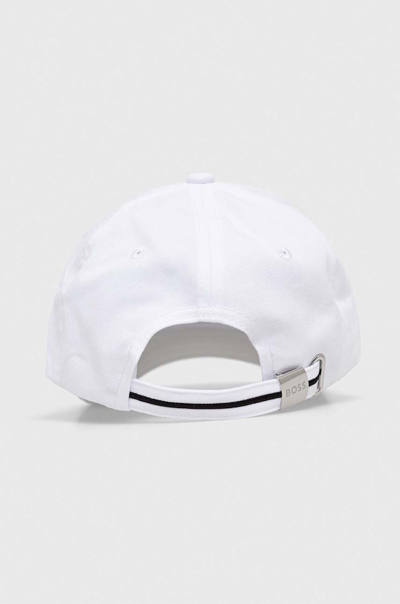 Doplnky Bavlnená šiltovka BOSS BOSS GREEN Cap-1 50492716 biela