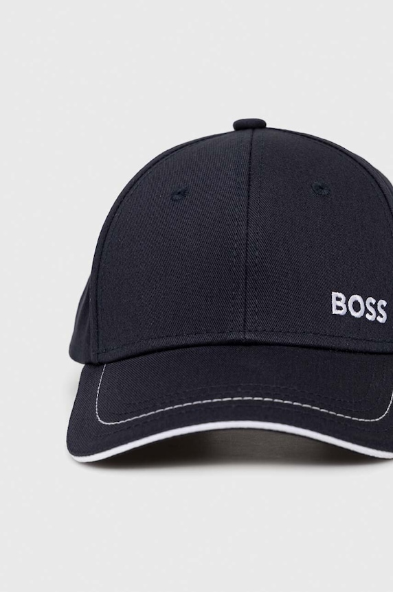 BOSS șapcă de baseball din bumbac GREEN Cap-1 50492716 bleumarin AA00
