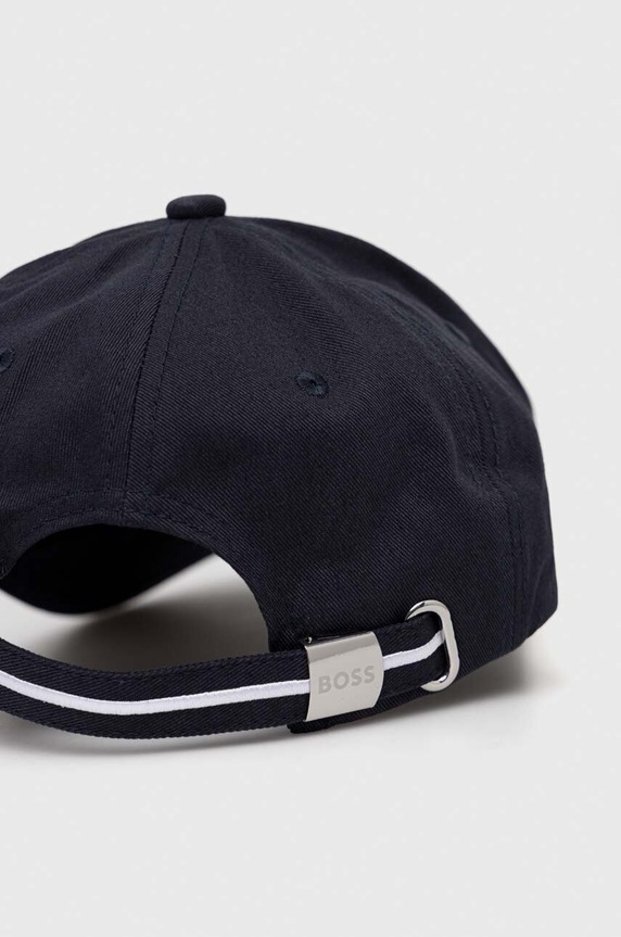 Accesorii BOSS șapcă de baseball din bumbac GREEN Cap-1 50492716 bleumarin