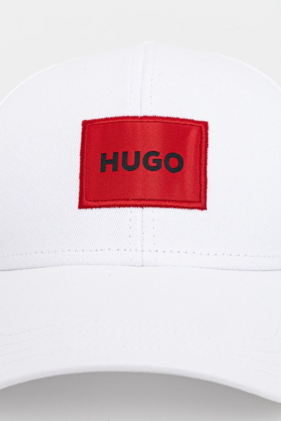 Bavlnená šiltovka HUGO Men-X 581-RL 50492745 biela AA00