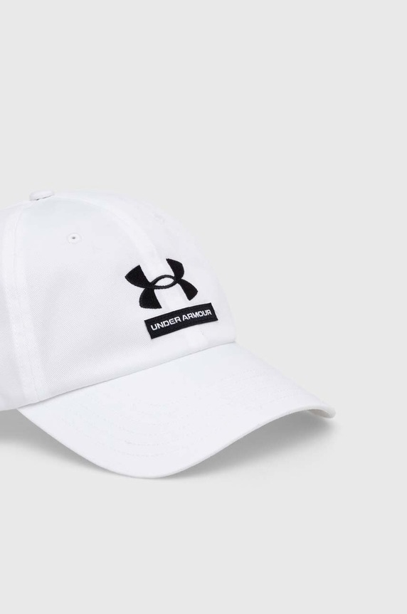 Akcesoria Under Armour czapka z daszkiem Branded 1369783 biały
