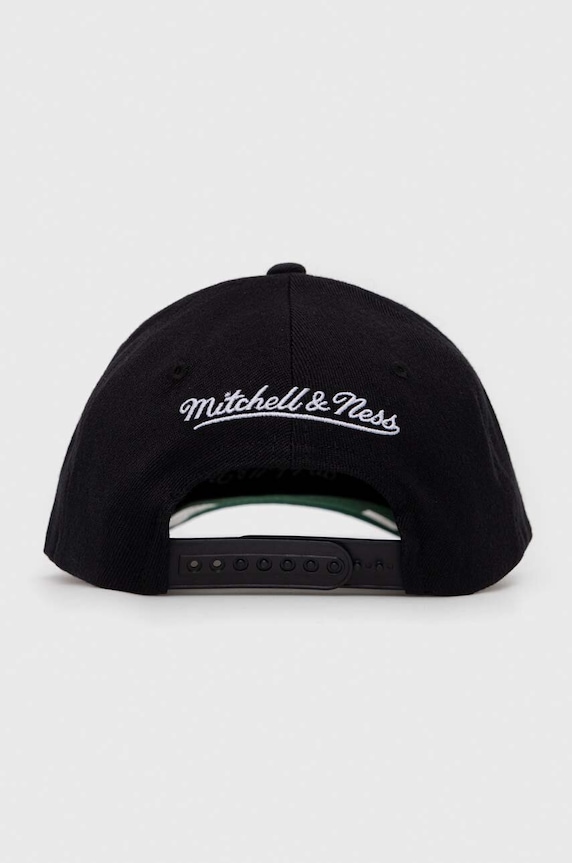 Akcesoria Mitchell&Ness czapka z daszkiem z domieszką wełny INTL102 czarny