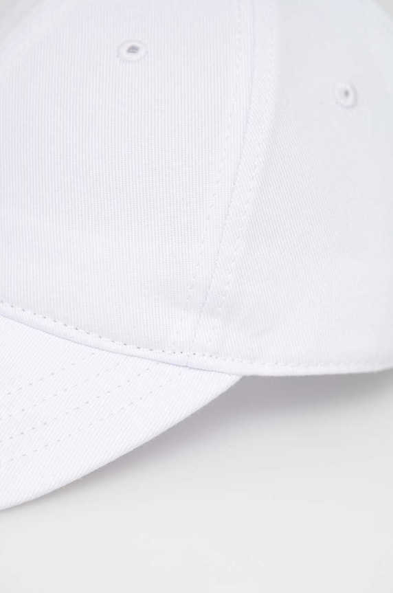 Lacoste baseball kapa bombažna RK0440 bela SS26