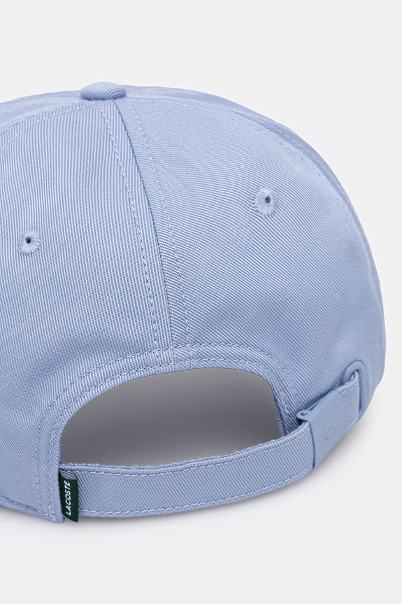 Akcesoria Lacoste baseball cap bawełniana RK0440 niebieski