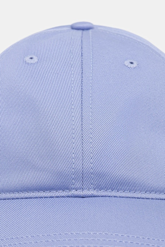 Lacoste καπέλο μπέιζμπολ βαμβακερό RK0440 μπλε SS26