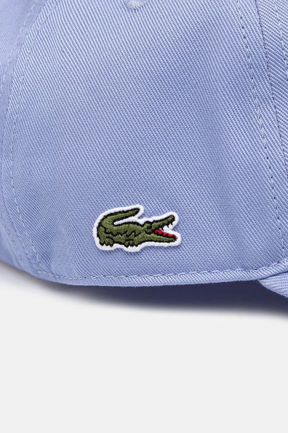 Αξεσουάρ Lacoste καπέλο μπέιζμπολ βαμβακερό RK0440 μπλε
