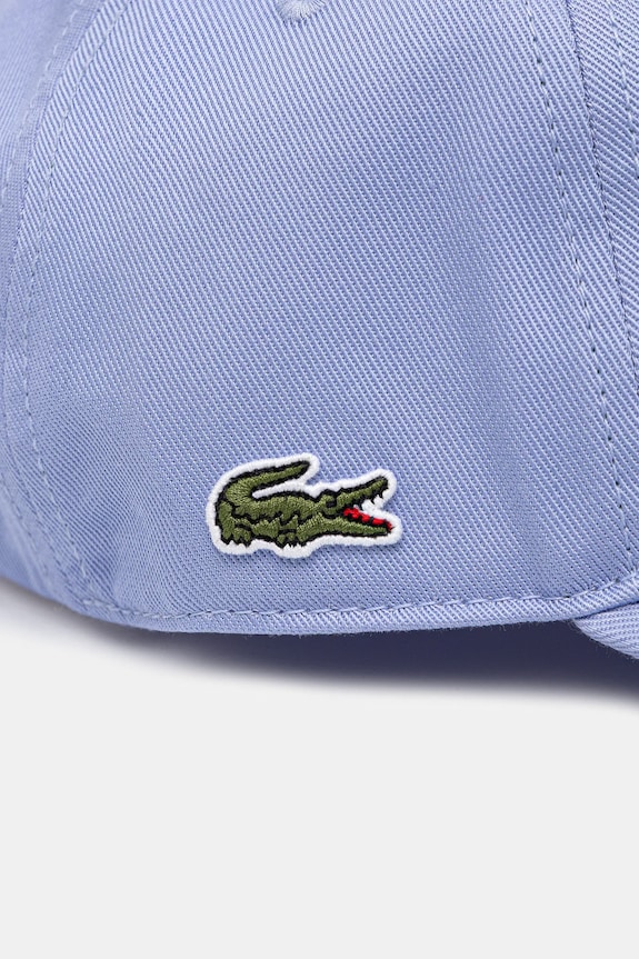 Αξεσουάρ Lacoste καπέλο μπέιζμπολ βαμβακερό RK0440 μπλε