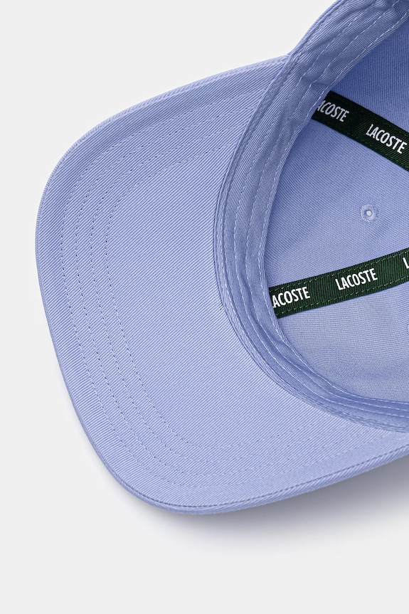 Lacoste καπέλο μπέιζμπολ βαμβακερό RK0440 μπλε