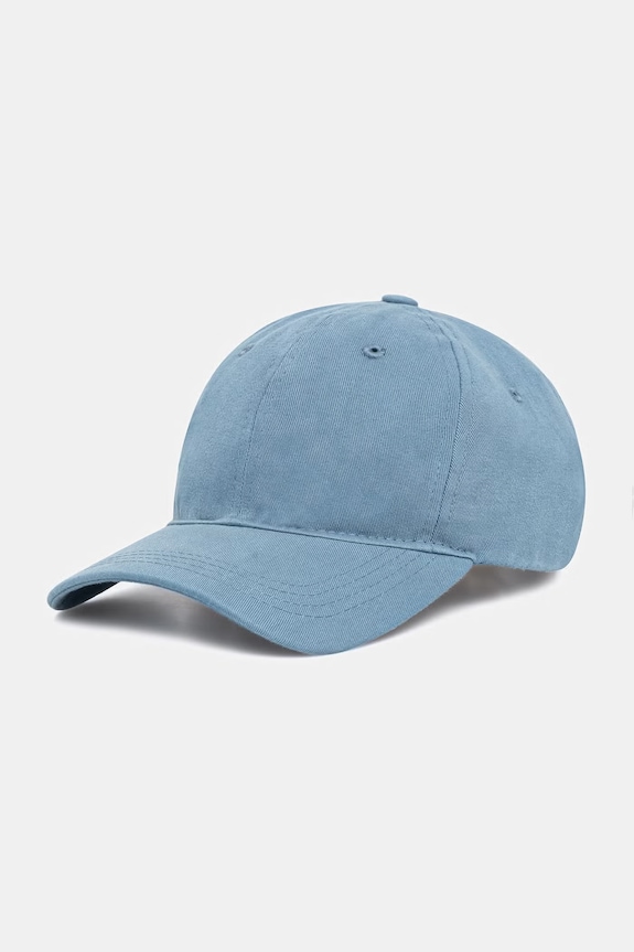 Lacoste czapka z daszkiem bawełniana niebieski RK0440