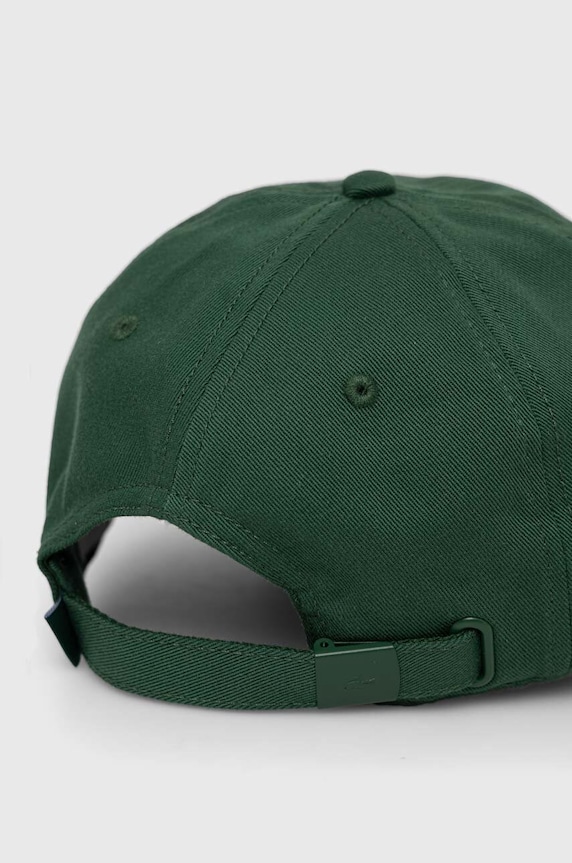 Lacoste cappello da baseball in cotone RK0440 verde SS26