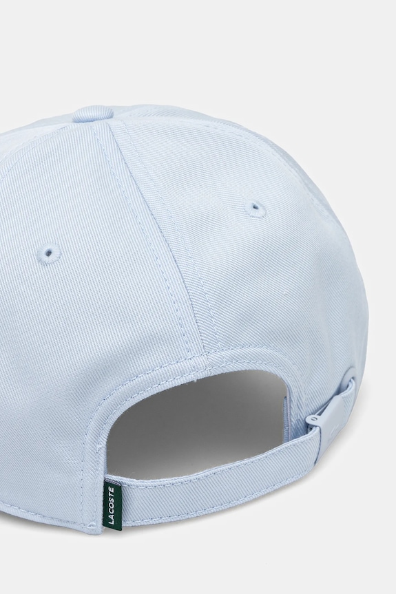 Lacoste bejzbalová čiapka bavlnená RK0491 modrá SS26