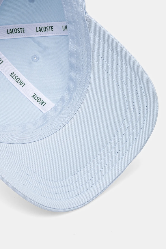 Doplnky Lacoste bejzbalová čiapka bavlnená RK0491 modrá