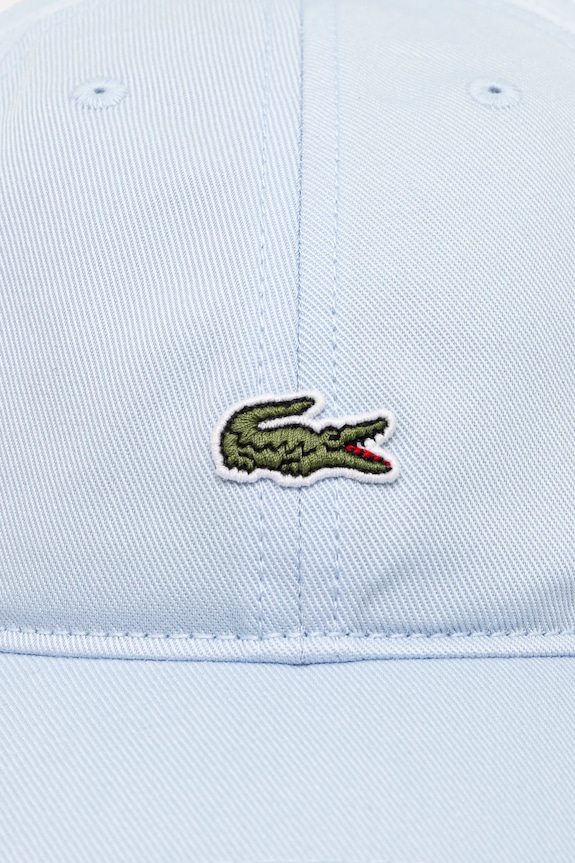 Lacoste bejzbalová čiapka bavlnená modrá RK0491