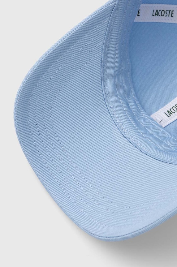 Lacoste bejzbolska kapa pamučna plava RK0491