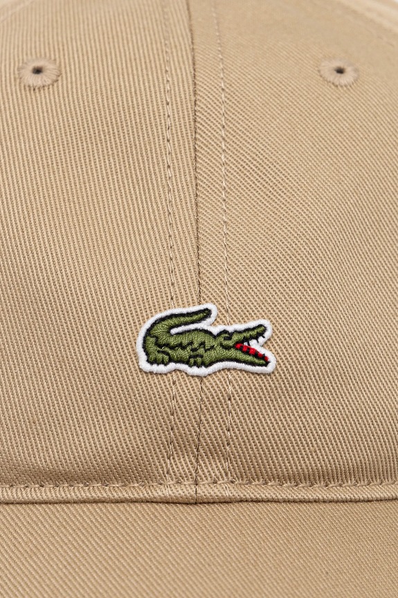 Lacoste bejzbalová čiapka bavlnená béžová RK0491