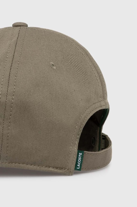 Accessories Lacoste cotton baseball cap RK9871 green