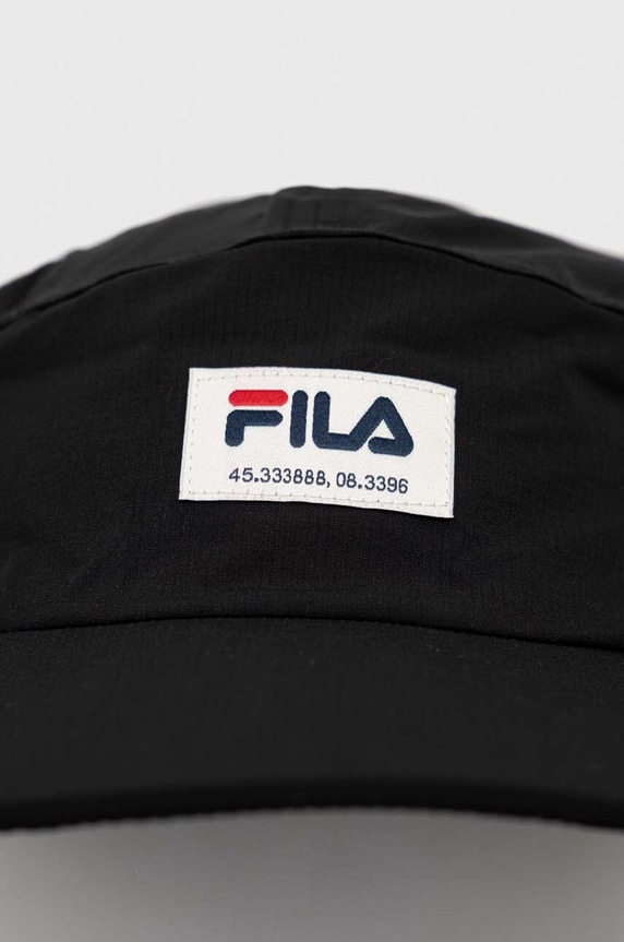 Fila czapka z daszkiem Tangier FCU0081 czarny SS23