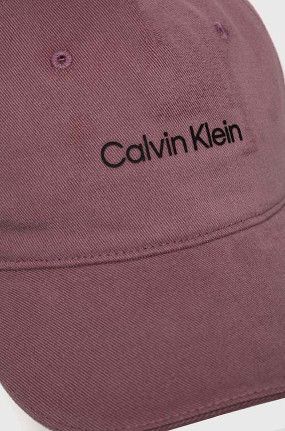 Calvin Klein Performance czapka z daszkiem CK Athletic 0000PX0312 fioletowy SS24