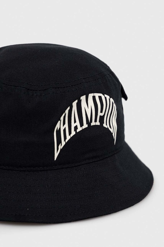 Бавовняний капелюх Champion 800822 чорний SS23