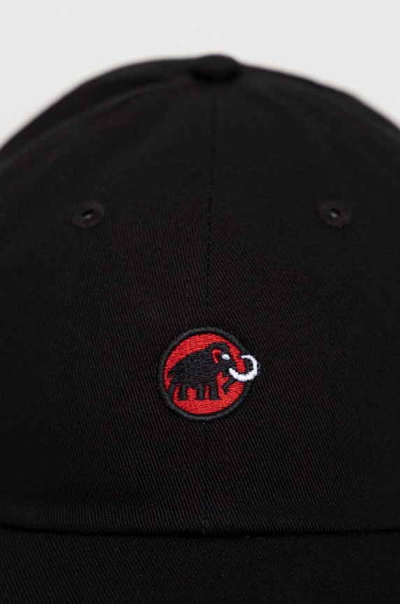 Mammut czapka z daszkiem 1191.00051 czarny SS25