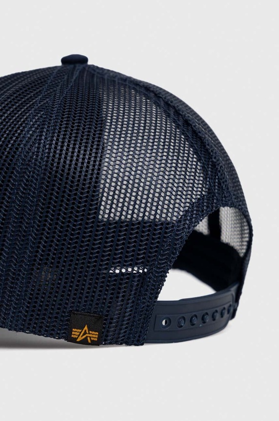 Doplňky Bavlněná čepice Alpha Industries 186902.07 námořnická modř