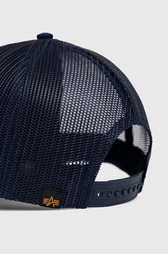 Doplňky Bavlněná čepice Alpha Industries 186902.07 námořnická modř