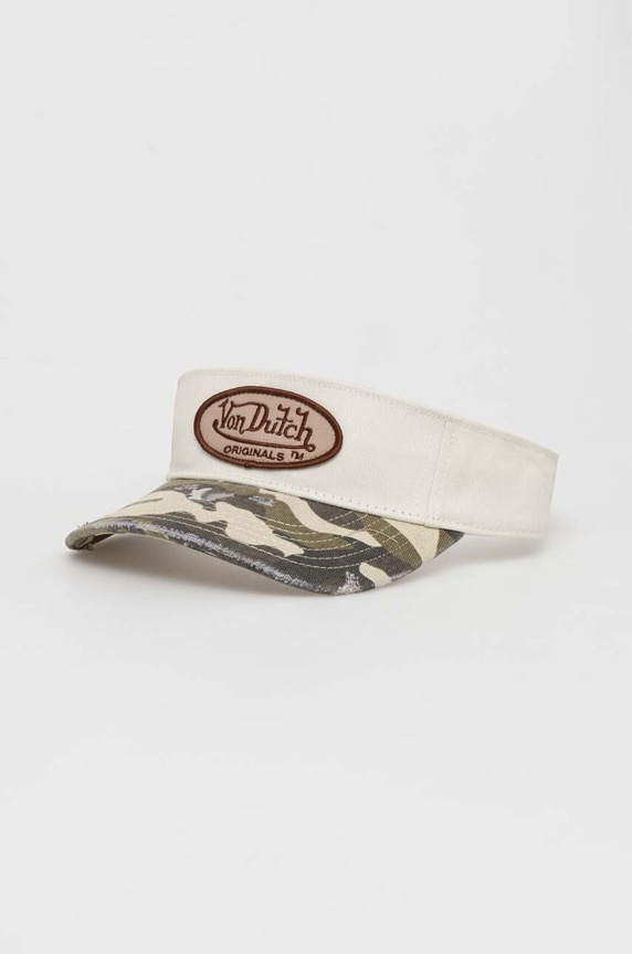 Von Dutch daszek bawełniany wzorzyste multicolor 7030518