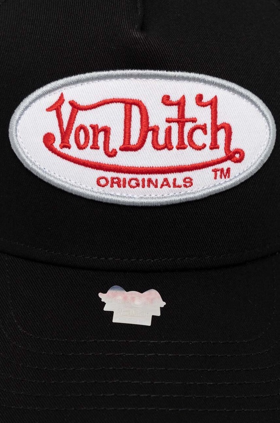 Akcesoria Von Dutch czapka z daszkiem 7030008 czarny