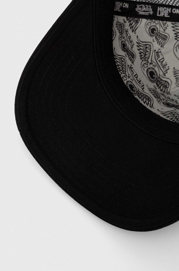 Von Dutch czapka z daszkiem czarny 7030008