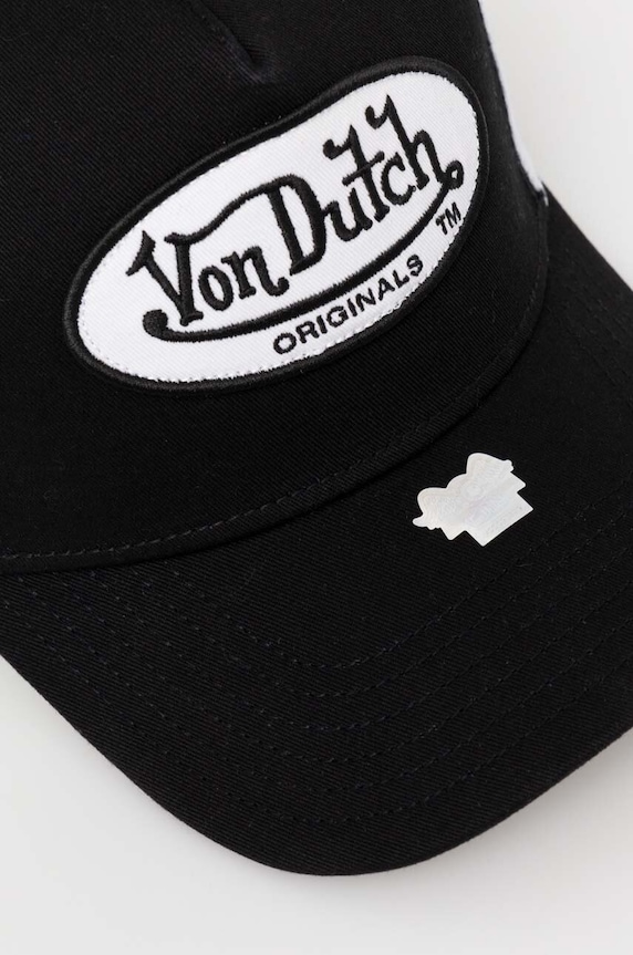 Von Dutch czapka z daszkiem 7030015 czarny SS23