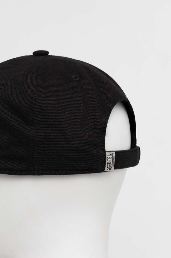 Kiegészítők Von Dutch pamut baseball sapka 7030203 fekete