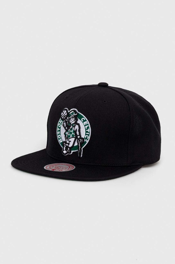 Mitchell&Ness sapka gyapjúkeverékből Boson Celtics aplikációval fekete HHSS2976.BCEYYPPPBLC