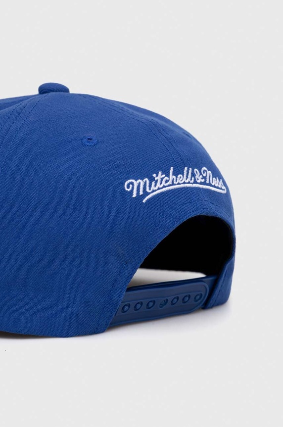 Akcesoria Mitchell&Ness czapka z daszkiem New York Knicks HHSS5341.NYKYYPPPBLU niebieski