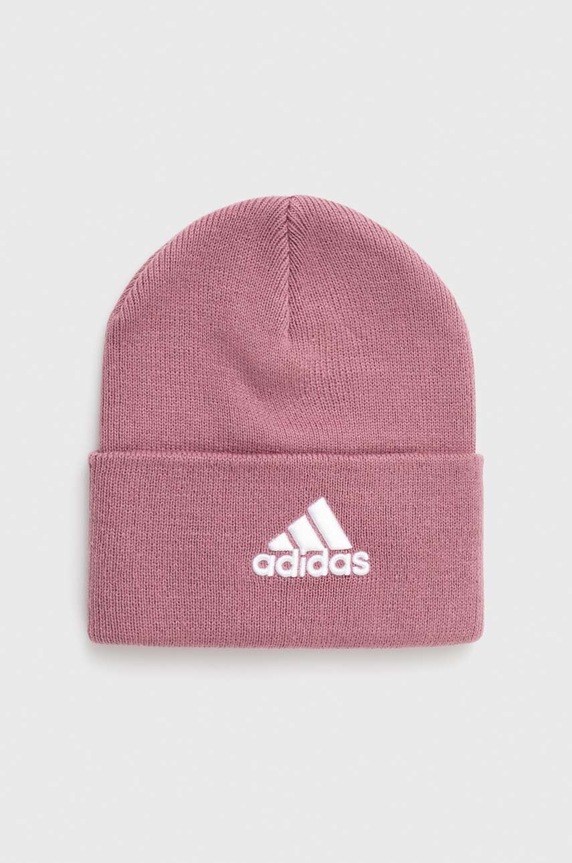 Čiapka adidas Performance hrubá ružová II3526