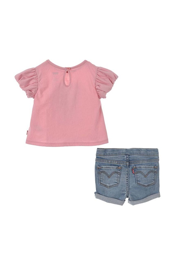 Levi's baba szett 1EH074 rózsaszín SS23