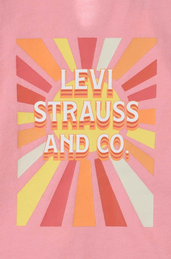 Lány Levi's baba szett 1EH074 rózsaszín