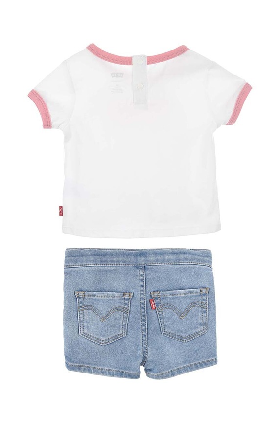Levi's baba szett 1EH296 fehér SS23