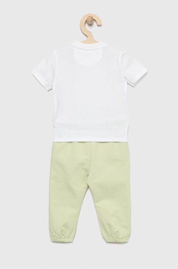 Calvin Klein Jeans komplet niemowlęcy zielony IN0IN00011.PPYX